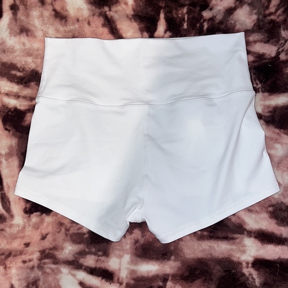 White Athletic Shorts - Picture 2 of 5